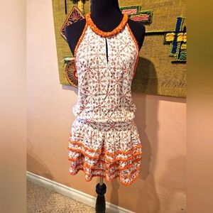 Poupette St. Barths Mini Ruffled Dress